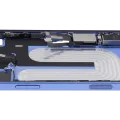 Mid-Frame Housing W/ Charging Port Flex & Small Parts For iPhone 16 Plus (US Version) (Used OEM Pull: Grade B) (Ultramarine)