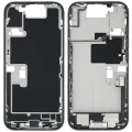 Середня рамка зі шлейфом зарядки й дрібними деталями для iPhone 16 Pro (EU / Global Version) (Used OEM Pull: Grade A) (White Titanium)