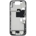 Середня рамка зі шлейфом зарядки й дрібними деталями для iPhone 16 Pro (EU / Global Version) (Used OEM Pull: Grade A) (White Titanium)