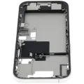 Середня рамка зі шлейфом зарядки й дрібними деталями для iPhone 16 Pro (EU / Global Version) (Used OEM Pull: Grade A) (White Titanium)