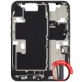 Середня рамка зі шлейфом зарядки й дрібними деталями для iPhone 16 Pro (EU / Global Version) (Used OEM Pull: Grade B) (Black Titanium)