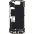 Mid-Frame Housing W/ Charging Port Flex & Small Parts For iPhone 16 Pro (EU / Global Version) (Used OEM Pull: Grade B) (Natural Titanium)