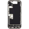 Mid-Frame Housing W/ Charging Port Flex & Small Parts For iPhone 16 Pro (EU / Global Version) (Used OEM Pull: Grade C) (Natural Titanium)