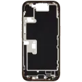 Mid-Frame Housing W/ Charging Port Flex & Small Parts For iPhone 16 Pro (US Version) (Used OEM Pull: Grade A) (Desert Titanium)