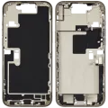 Середня рамка зі шлейфом зарядки й дрібними деталями для iPhone 16 Pro Max (EU / Global Version) (Used OEM Pull: Grade A) (Natural Titanium)