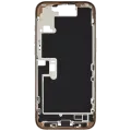 Mid-Frame Housing W/ Charging Port Flex & Small Parts For iPhone 16 Pro Max (EU / Global Version) (Used OEM Pull: Grade C) (Desert Titanium)