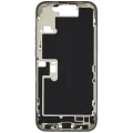 Mid-Frame Housing W/ Charging Port Flex & Small Parts For iPhone 16 Pro Max (EU / Global Version) (Used OEM Pull: Grade C) (Natural Titanium)