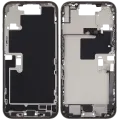 Mid-Frame Housing W/ Charging Port Flex & Small Parts For iPhone 16 Pro Max (US Version) (Used OEM Pull: Grade A) (Natural Titanium)