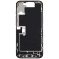 Mid-Frame Housing W/ Charging Port Flex & Small Parts For iPhone 16 Pro Max (US Version) (Used OEM Pull: Grade A) (Natural Titanium)