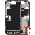 Mid-Frame Housing W/ Charging Port Flex & Small Parts For iPhone 16 Pro Max (US Version) (Used OEM Pull: Grade B) (Desert Titanium)