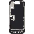 Mid-Frame Housing W/ Charging Port Flex & Small Parts For iPhone 16 Pro Max (US Version) (Used OEM Pull: Grade C) (Black Titanium)