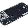 Back Glass w/ MagSafe Magnet & NFC & Flashlight Flex For iPhone 16 Pro Max (Service Pack) (Natural Titanium)
