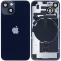 Back Glass w/ MagSafe Magnet & NFC & Flashlight Flex For iPhone 14 (Service Pack) (Midnight)