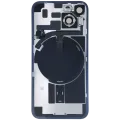 Back Glass w/ MagSafe Magnet & NFC & Flashlight Flex For iPhone 14 (Service Pack) (Midnight)