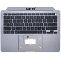 Top Case with Keyboard (ANSI US) For MacBook Air 13" A2337 (2020) (Genuine OEM) (Space Gray)