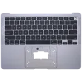 Top Case with Keyboard (ANSI US) For MacBook Air 13" A2337 (2020) (Genuine OEM) (Space Gray)