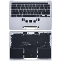 Top Case with Battery and Keyboard (ANSI US) For MacBook Pro 13" A2338 (2020-2023) (Genuine OEM) (Silver)