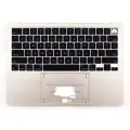Top Case with Battery and Keyboard (ANSI US) For MacBook Air 13" A2681 (2022) (Genuine OEM) (Starlight)