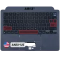 Top Case with Keyboard (ANSI US) For MacBook Air 13" A2681 (2022) (Genuine OEM) (Midnight)