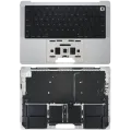 Top Case with Battery and Keyboard (ANSI US) For MacBook Pro 14" A2442 (2021) / A2779 (2023) (Genuine OEM) (Silver)