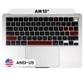 Top Case with Keyboard (ANSI US) For MacBook Air 13" A3240 (2025) (Genuine OEM) (Silver)