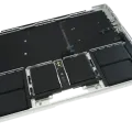 Top Case with Battery and Keyboard (ANSI US) For MacBook Pro 14" A3185 (2024) (Genuine OEM) (Silver)
