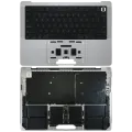 Top Case with Battery and Keyboard (ANSI US) For MacBook Pro 14" A3185 (2024) (Genuine OEM) (Silver)
