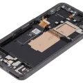 OLED Assembly with Frame For Asus ZenFone 9 / Asus ZenFone 10 (Refurbished)