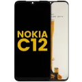 LCD Assembly without Frame For Nokia C12 (Refurbished)