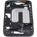 Mid-Frame Housing With Power And Volume Button For iPhone 16 (US Version) (Aftermarket Plus) (Black)