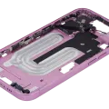 Mid-Frame Housing With Power And Volume Button For iPhone 16 (US Version) (Aftermarket Plus) (Pink)