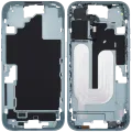 Mid-Frame Housing With Power And Volume Button For iPhone 16 (US Version) (Aftermarket Plus) (Teal)