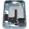 Mid-Frame Housing With Power And Volume Button For iPhone 16 (US Version) (Aftermarket Plus) (Teal)