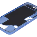 Mid-Frame Housing With Power And Volume Button For iPhone 16 (US Version) (Aftermarket Plus) (Ultramarine)