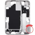 Mid-Frame Housing With Power And Volume Button For iPhone 16 (US Version) (Aftermarket Plus) (White)