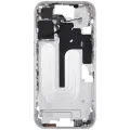 Mid-Frame Housing With Power And Volume Button For iPhone 16 (US Version) (Aftermarket Plus) (White)