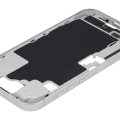 Mid-Frame Housing With Power And Volume Button For iPhone 16 (US Version) (Aftermarket Plus) (White)