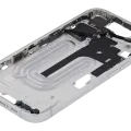 Mid-Frame Housing With Power And Volume Button For iPhone 16 (US Version) (Aftermarket Plus) (White)