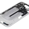 Mid-Frame Housing With Power And Volume Button For iPhone 16 Plus (US Version) (Aftermarket Plus) (White)