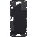 Mid-Frame Housing With Power And Volume Button For iPhone 16 Plus (US Version) (Aftermarket Plus) (Black)