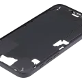 Mid-Frame Housing With Power And Volume Button For iPhone 16 Plus (US Version) (Aftermarket Plus) (Black)
