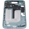 Mid-Frame Housing With Power And Volume Button For iPhone 16 Plus (US Version) (Aftermarket Plus) (Teal)