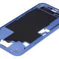 Mid-Frame Housing With Power And Volume Button For iPhone 16 Plus (US Version) (Aftermarket Plus) (Ultramarine)