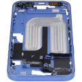 Mid-Frame Housing With Power And Volume Button For iPhone 16 Plus (US Version) (Aftermarket Plus) (Ultramarine)