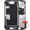 Mid-Frame Housing With Power And Volume Button For iPhone 16 Pro (US Version) (Aftermarket Plus) (Black Titanium)