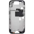Mid-Frame Housing With Power And Volume Button For iPhone 16 Pro (US Version) (Aftermarket Plus) (Black Titanium)
