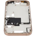 Mid-Frame Housing With Power And Volume Button For iPhone 16 Pro (US Version) (Aftermarket Plus) (Desert Titanium)