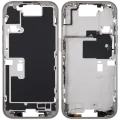 Mid-Frame Housing With Power And Volume Button For iPhone 16 Pro (US Version) (Aftermarket Plus) (Natural Titanium)