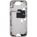 Mid-Frame Housing With Power And Volume Button For iPhone 16 Pro (US Version) (Aftermarket Plus) (Natural Titanium)