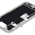 Mid-Frame Housing With Power And Volume Button For iPhone 16 Pro (US Version) (Aftermarket Plus) (White Titanium)